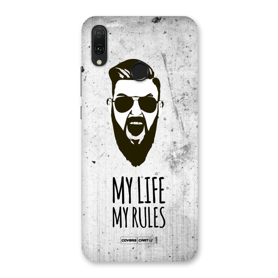 My Life My Rules Back Case for Huawei Y9 (2019)