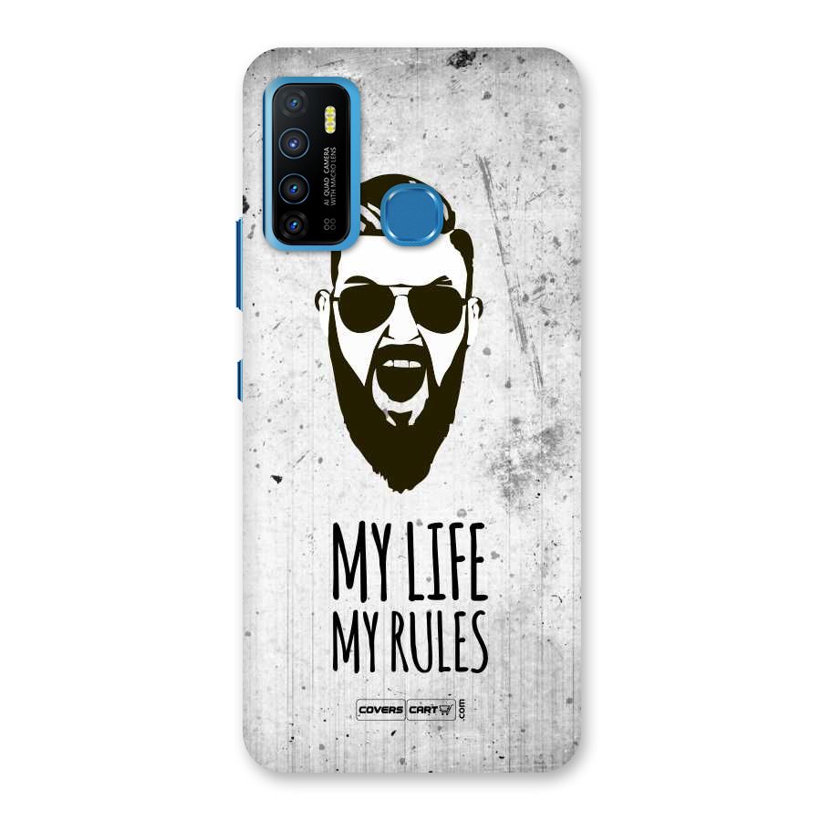 My Life My Rules Back Case for Infinix Hot 9
