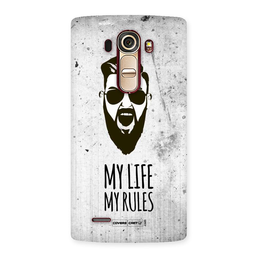 My Life My Rules Back Case for LG G4