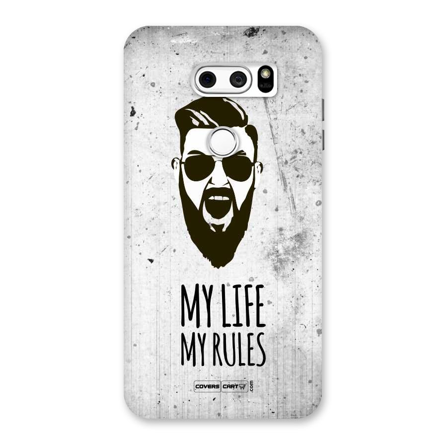 My Life My Rules Back Case for LG V30