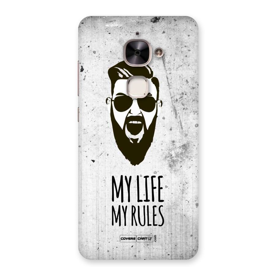 My Life My Rules Back Case for Le 2