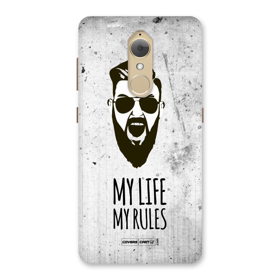 My Life My Rules Back Case for Lenovo K8
