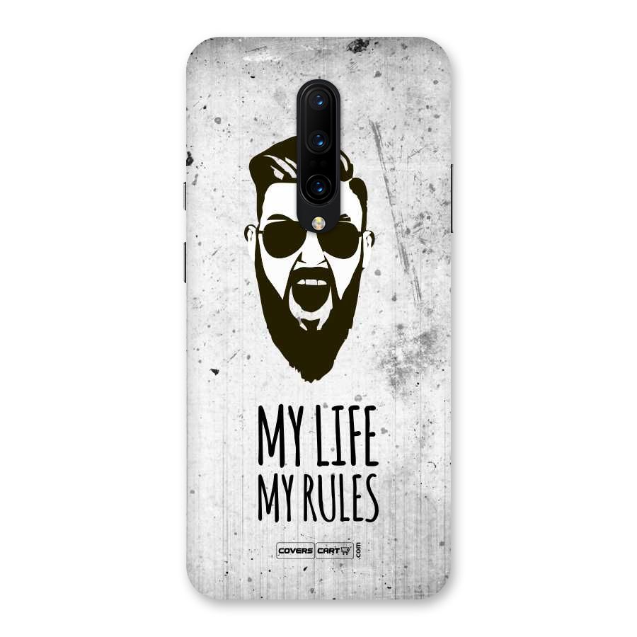 My Life My Rules Back Case for OnePlus 7 Pro