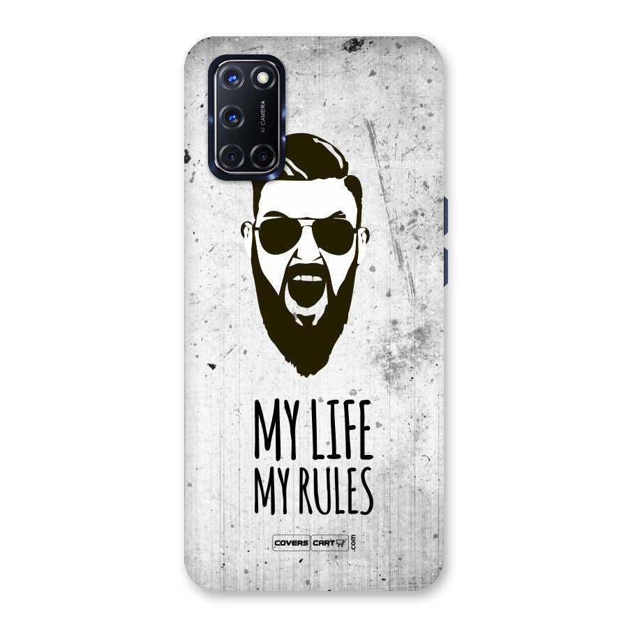 My Life My Rules Back Case for Oppo A52