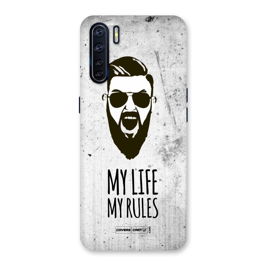 My Life My Rules Back Case for Oppo F15