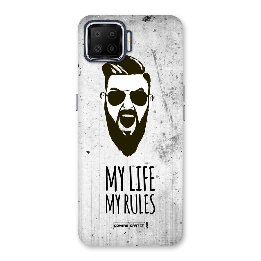 My Life My Rules Back Case for Oppo F17