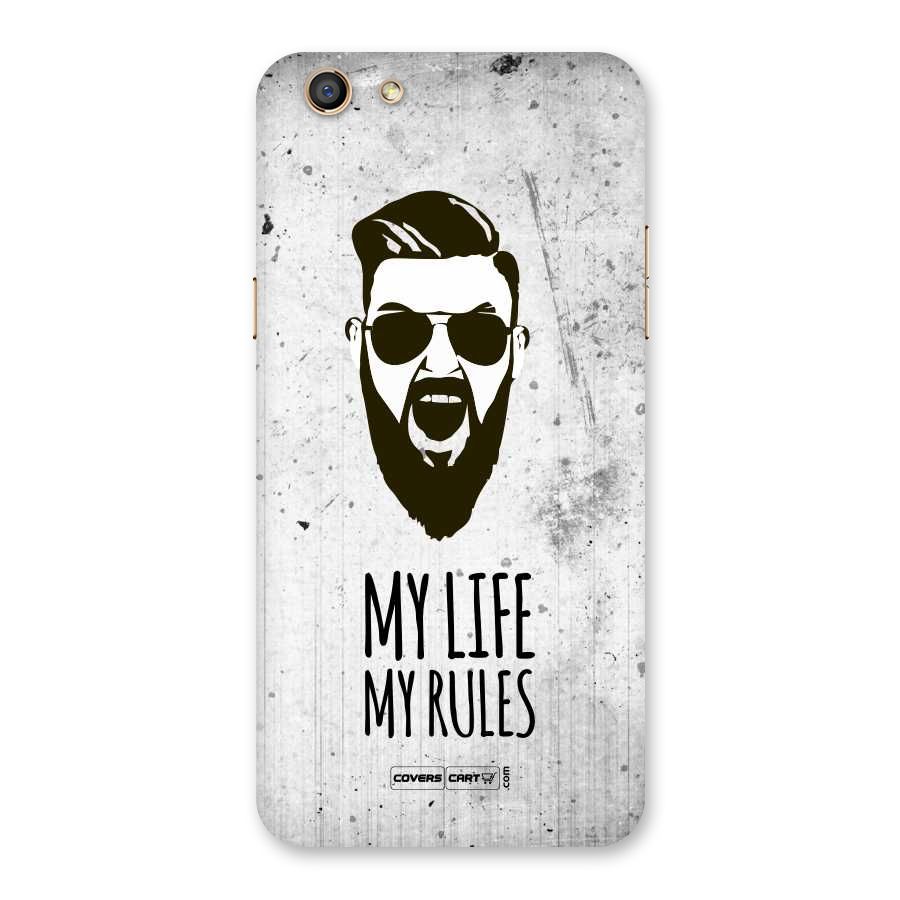 My Life My Rules Back Case for Oppo F3
