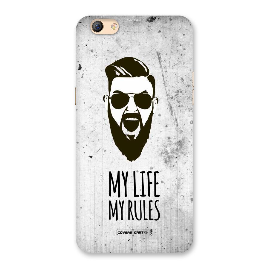 My Life My Rules Back Case for Oppo F3 Plus
