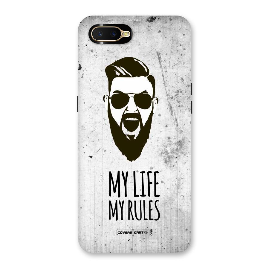 My Life My Rules Back Case for Oppo K1