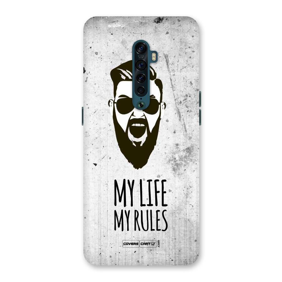My Life My Rules Back Case for Oppo Reno2