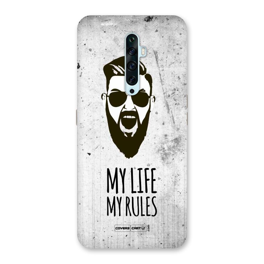 My Life My Rules Back Case for Oppo Reno2 F