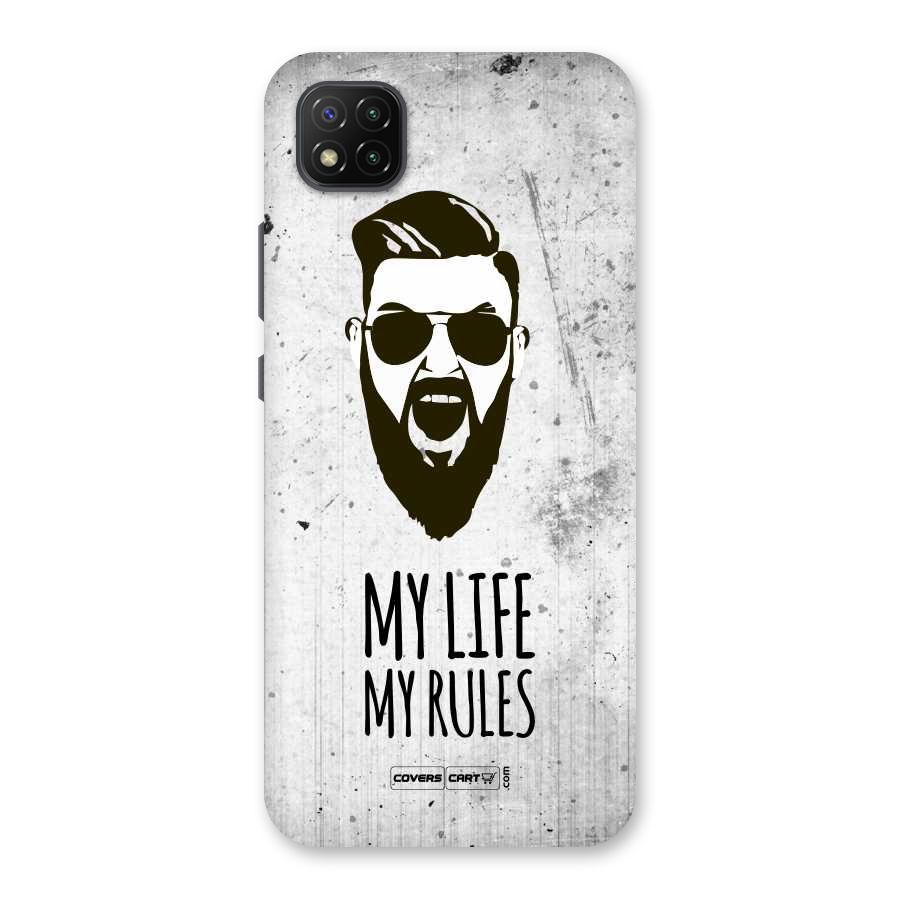 My Life My Rules Back Case for Poco C3