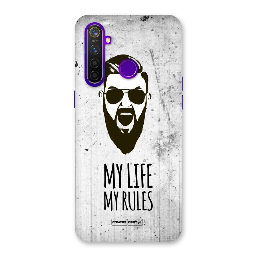 My Life My Rules Back Case for Realme 5 Pro
