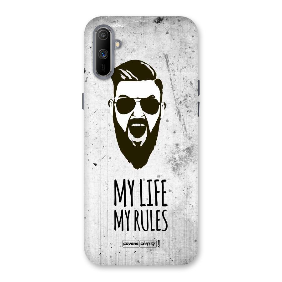 My Life My Rules Back Case for Realme C3