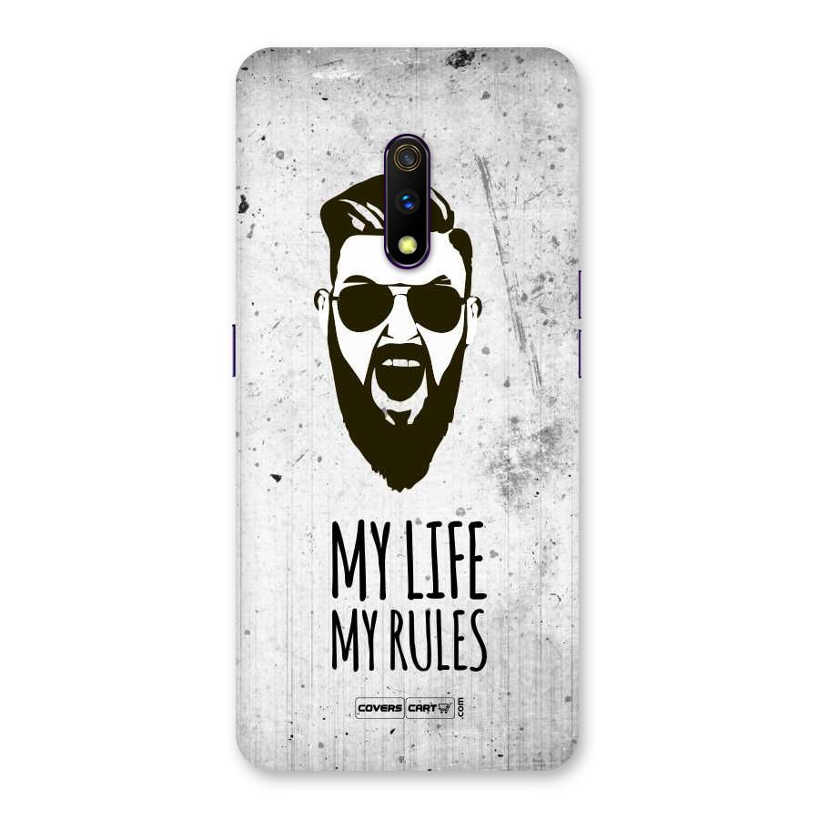 My Life My Rules Back Case for Realme X