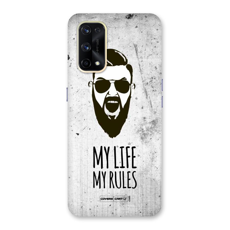 My Life My Rules Glass Back Case for Realme X7 Pro