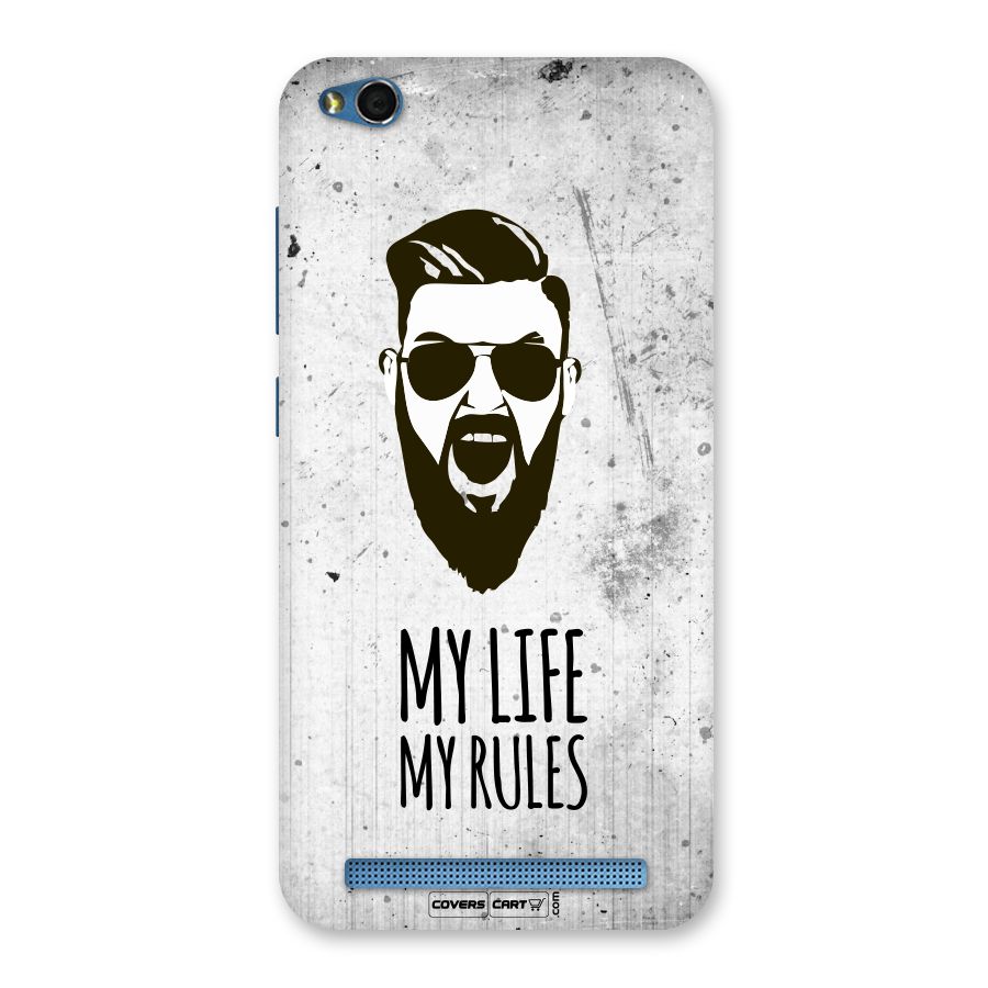 My Life My Rules Back Case for Redmi 5A
