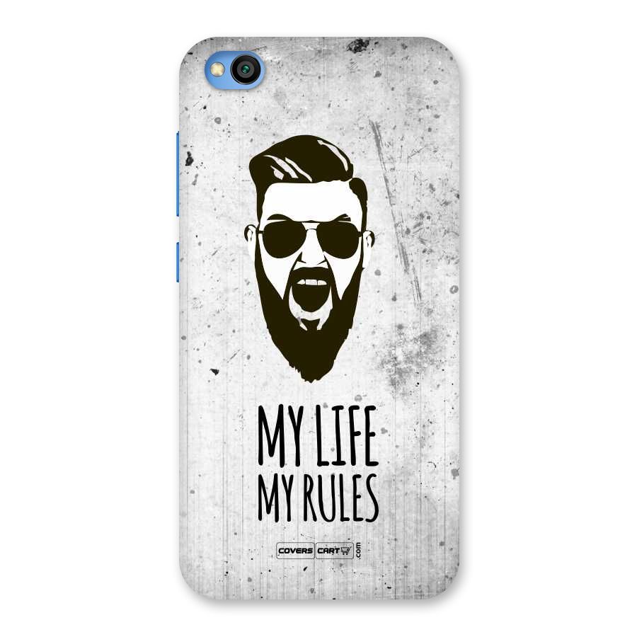 My Life My Rules Back Case for Redmi Go