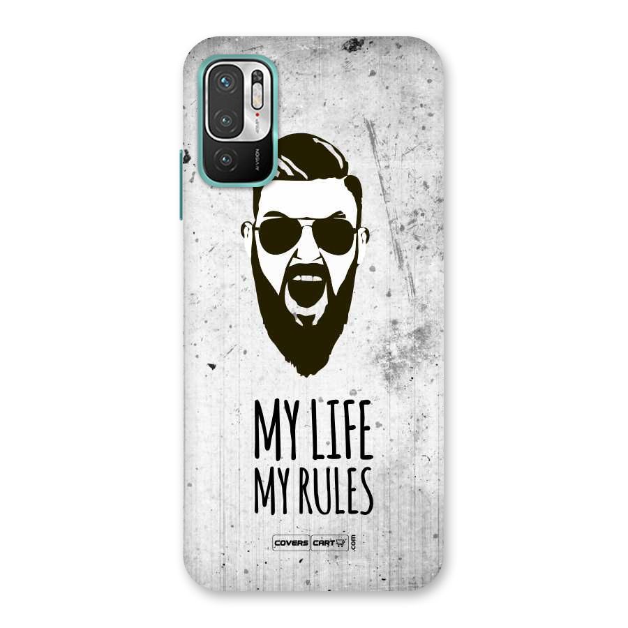 My Life My Rules Back Case for Redmi Note 10T 5G
