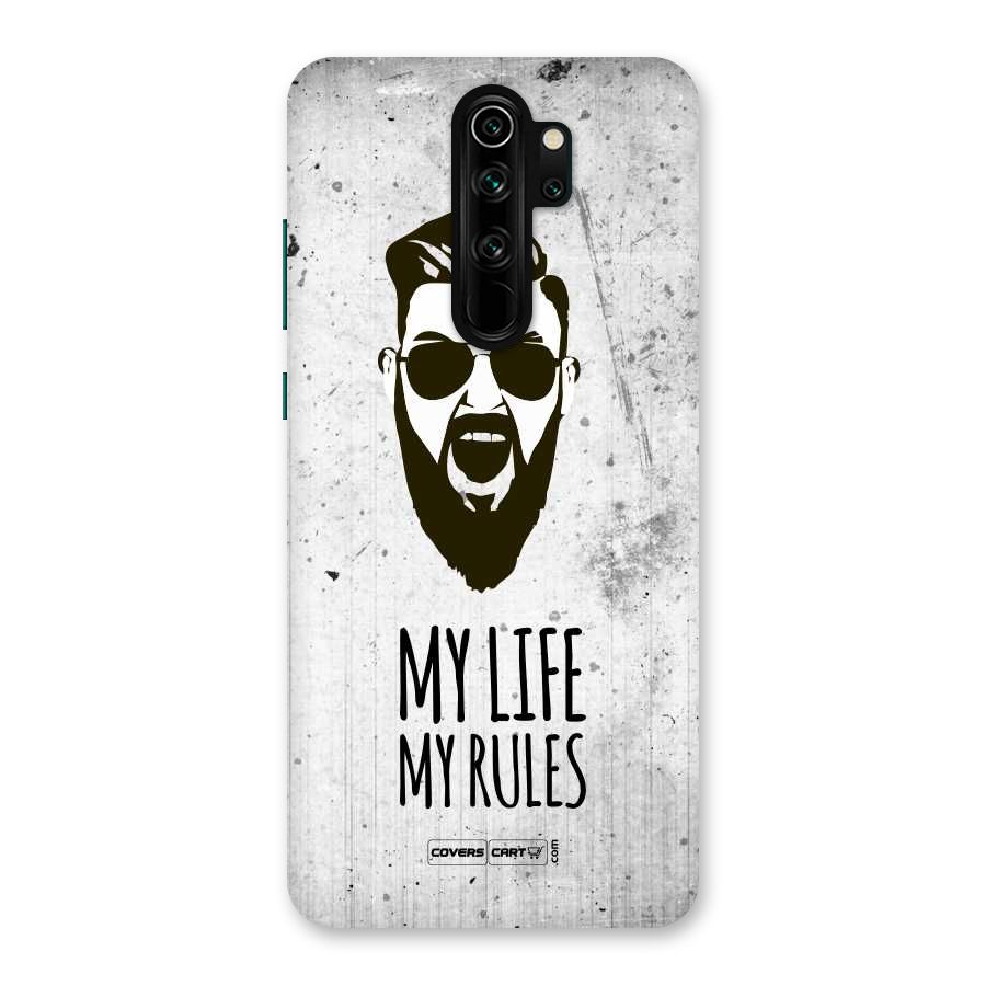 My Life My Rules Back Case for Redmi Note 8 Pro