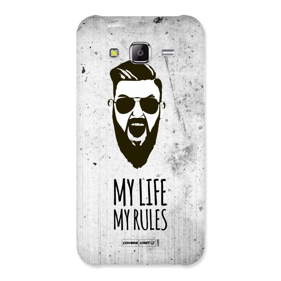 My Life My Rules Back Case for Samsung Galaxy J2 Prime
