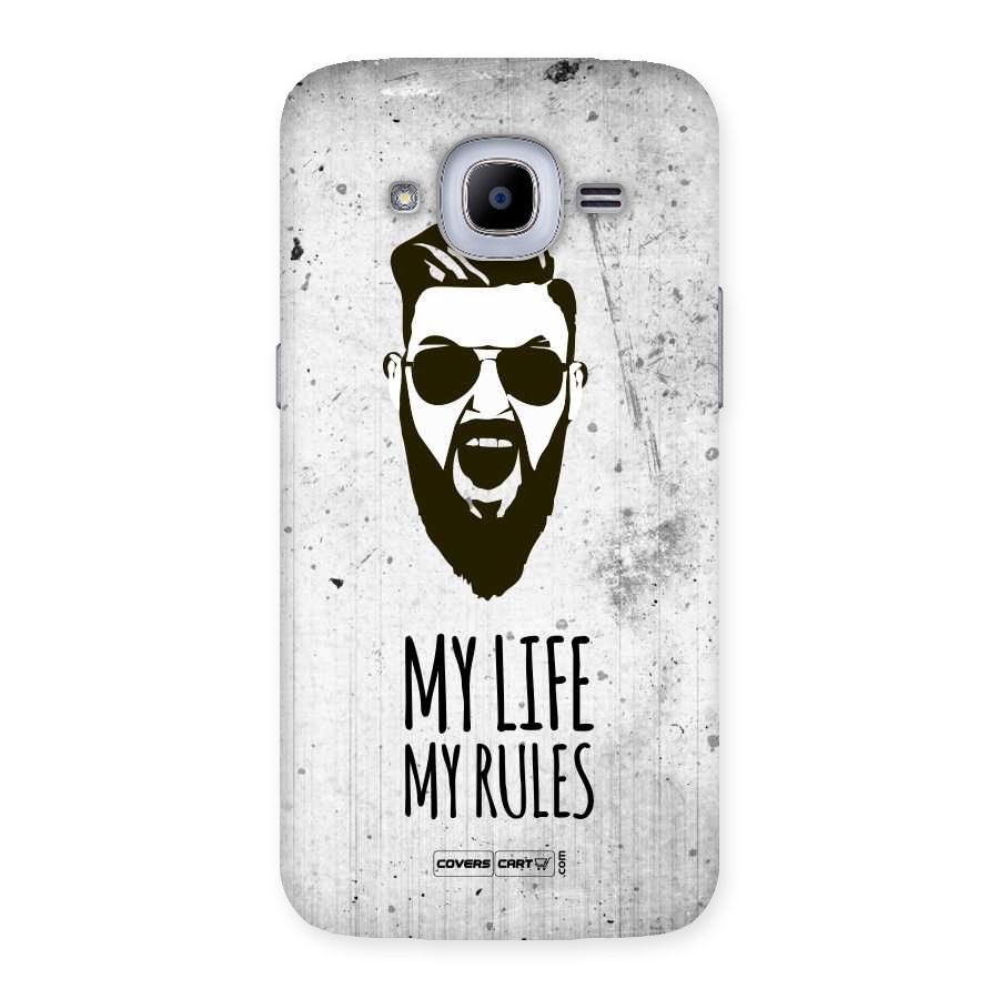 My Life My Rules Back Case for Samsung Galaxy J2 Pro