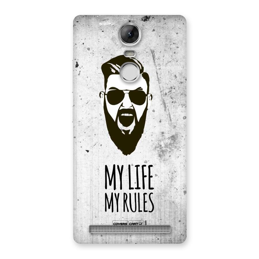 My Life My Rules Back Case for Vibe K5 Note