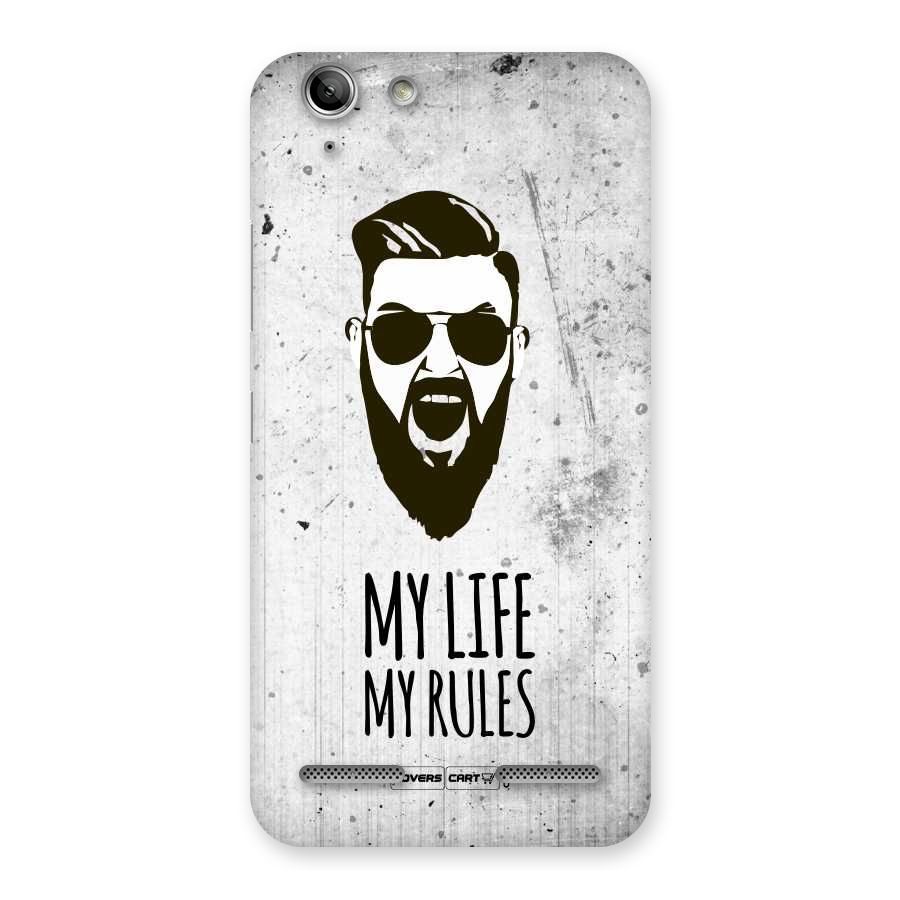 My Life My Rules Back Case for Vibe K5 Plus