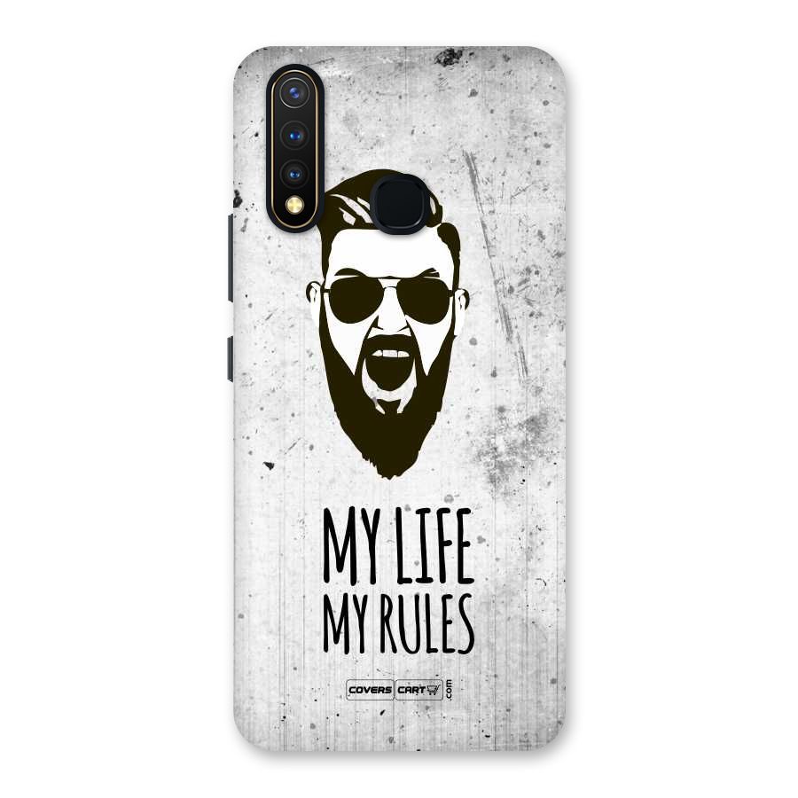 My Life My Rules Back Case for Vivo U20