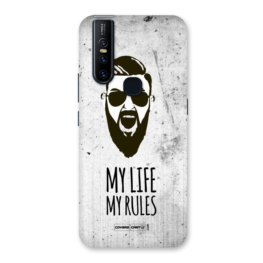 My Life My Rules Back Case for Vivo V15