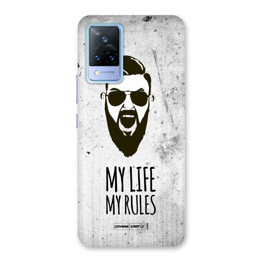 My Life My Rules Back Case for Vivo V21 5G
