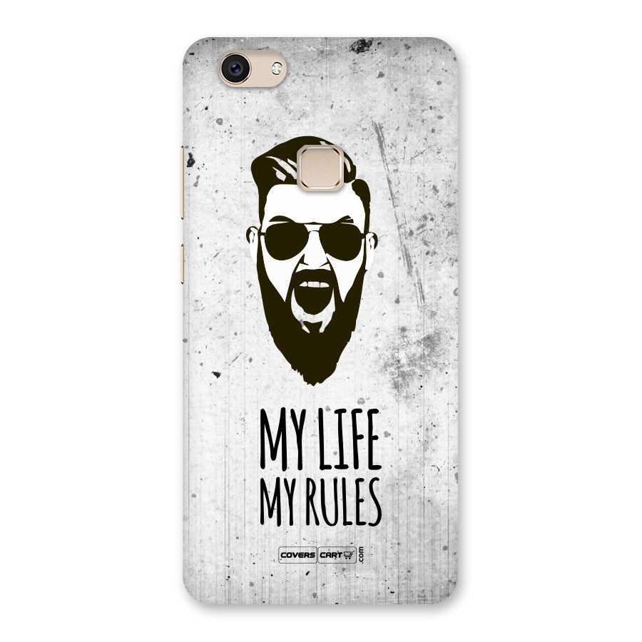 My Life My Rules Back Case for Vivo V7