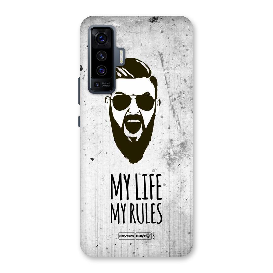 My Life My Rules Back Case for Vivo X50