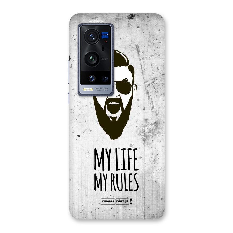 My Life My Rules Back Case for Vivo X60 Pro Plus