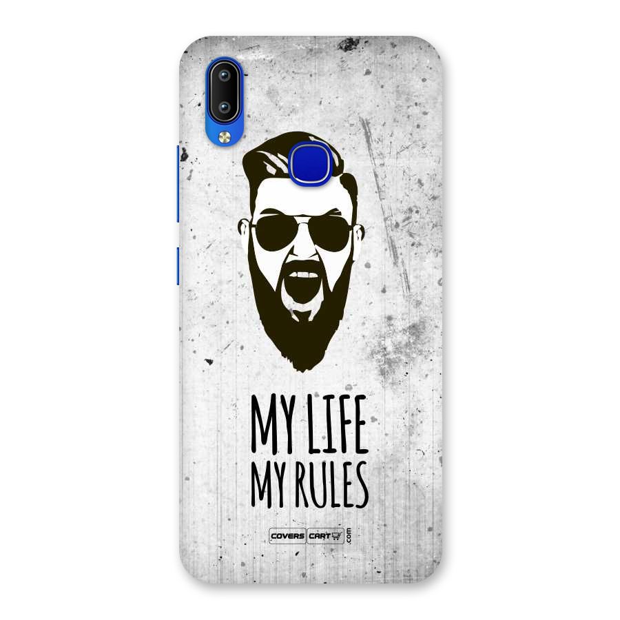My Life My Rules Back Case for Vivo Y91