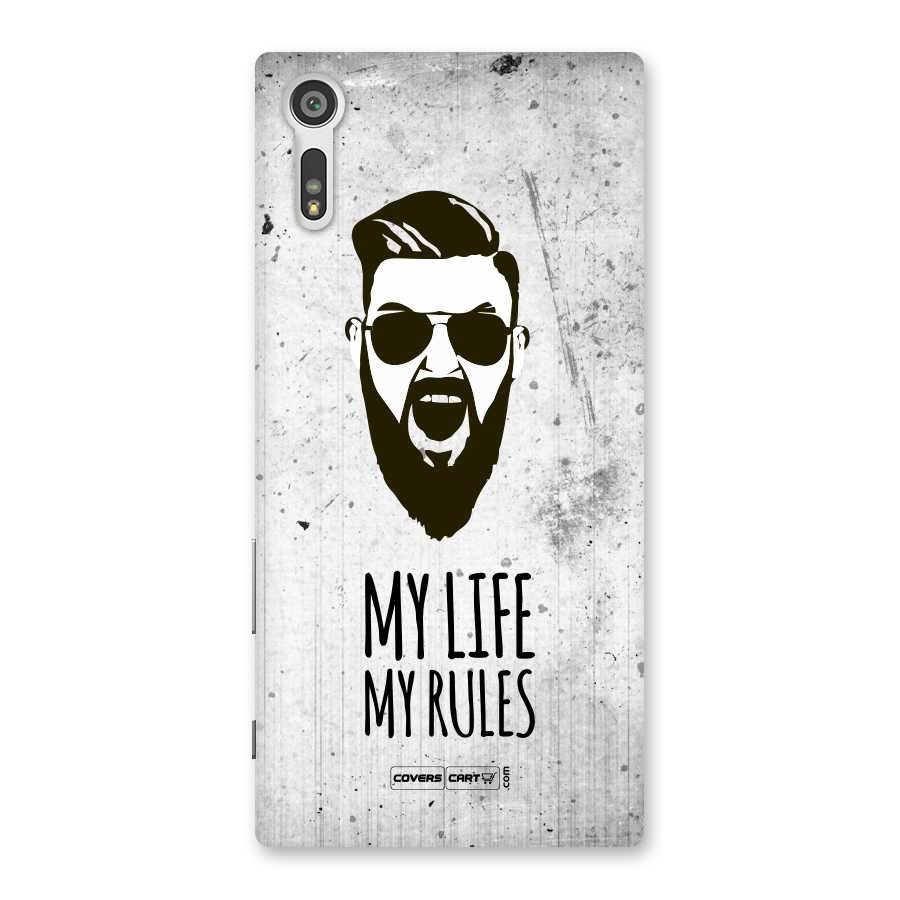 My Life My Rules Back Case for Xperia XZ