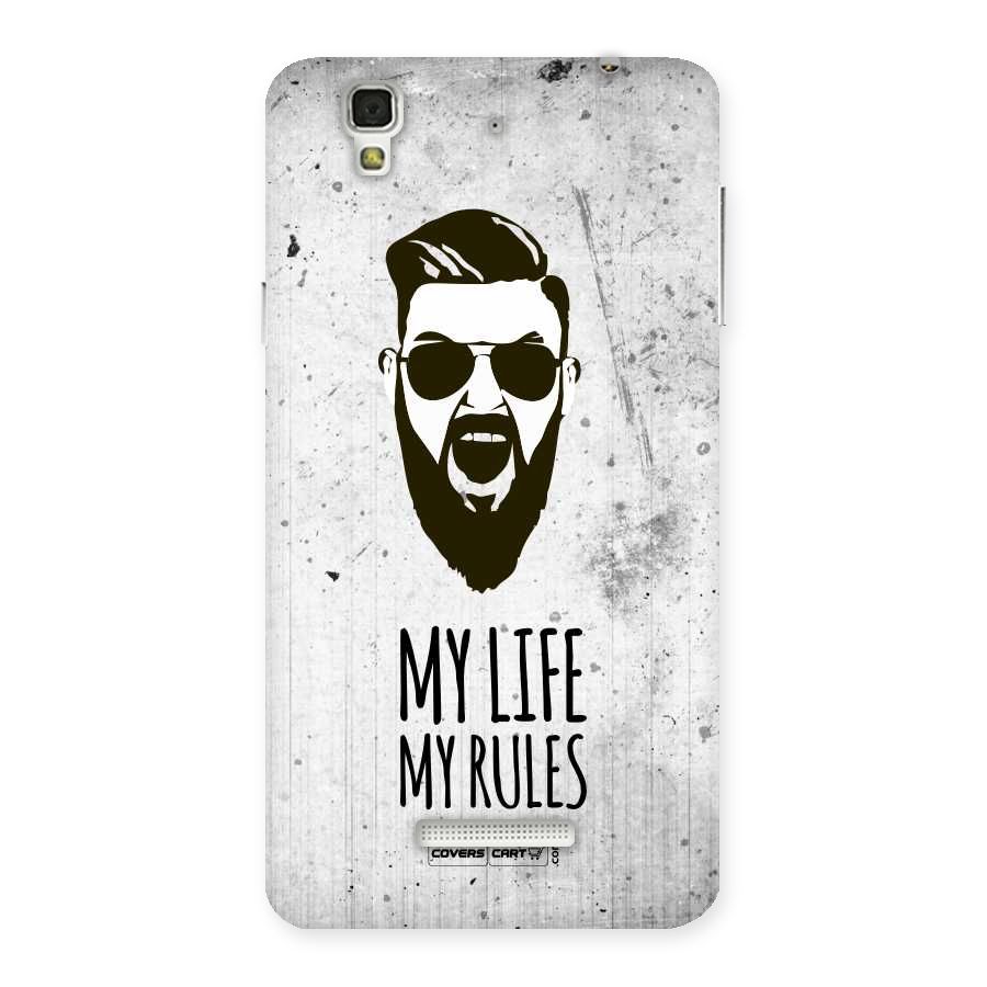 My Life My Rules Back Case for YU Yureka Plus