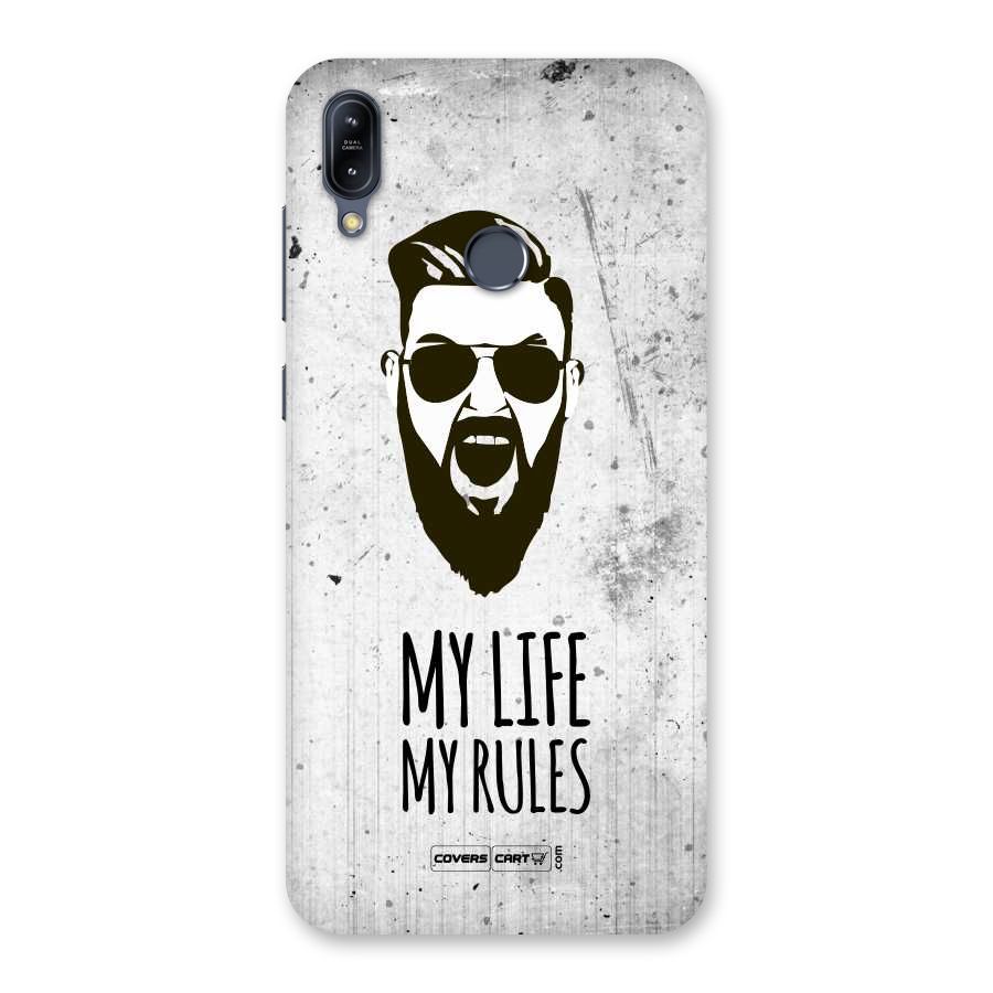 My Life My Rules Back Case for Zenfone Max M2