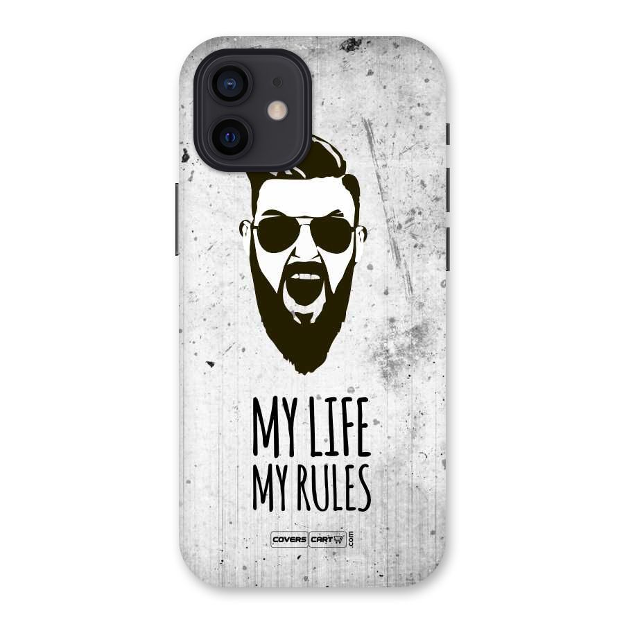My Life My Rules Back Case for iPhone 12