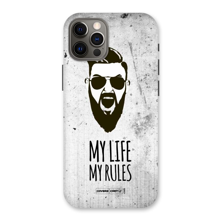 My Life My Rules Back Case for iPhone 12 Pro