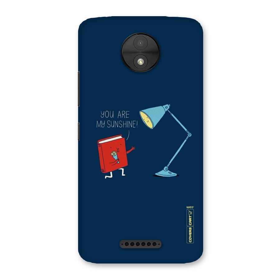 My Sunshine Back Case for Moto C