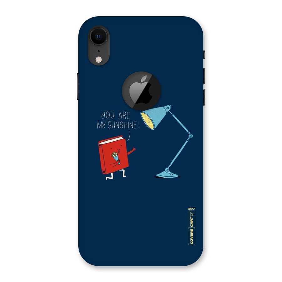 My Sunshine Back Case for iPhone XR Logo Cut