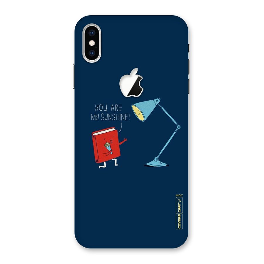 My Sunshine Back Case for iPhone XS Max Apple Cut