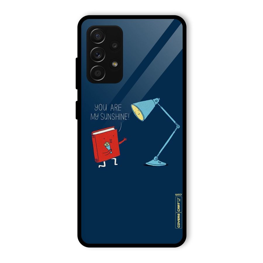 My Sunshine Glass Back Case for Galaxy A53 5G