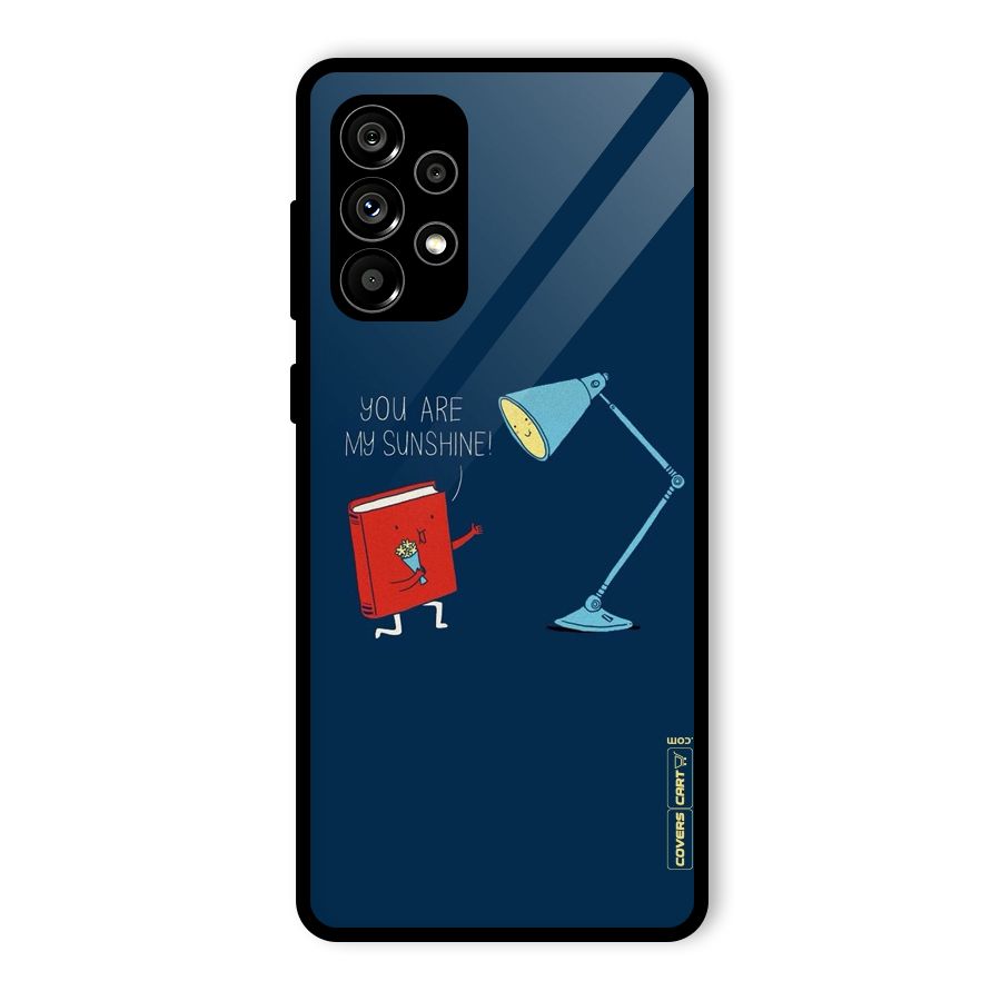 My Sunshine Glass Back Case for Galaxy A73 5G