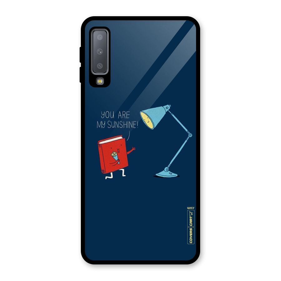 My Sunshine Glass Back Case for Galaxy A7 (2018)