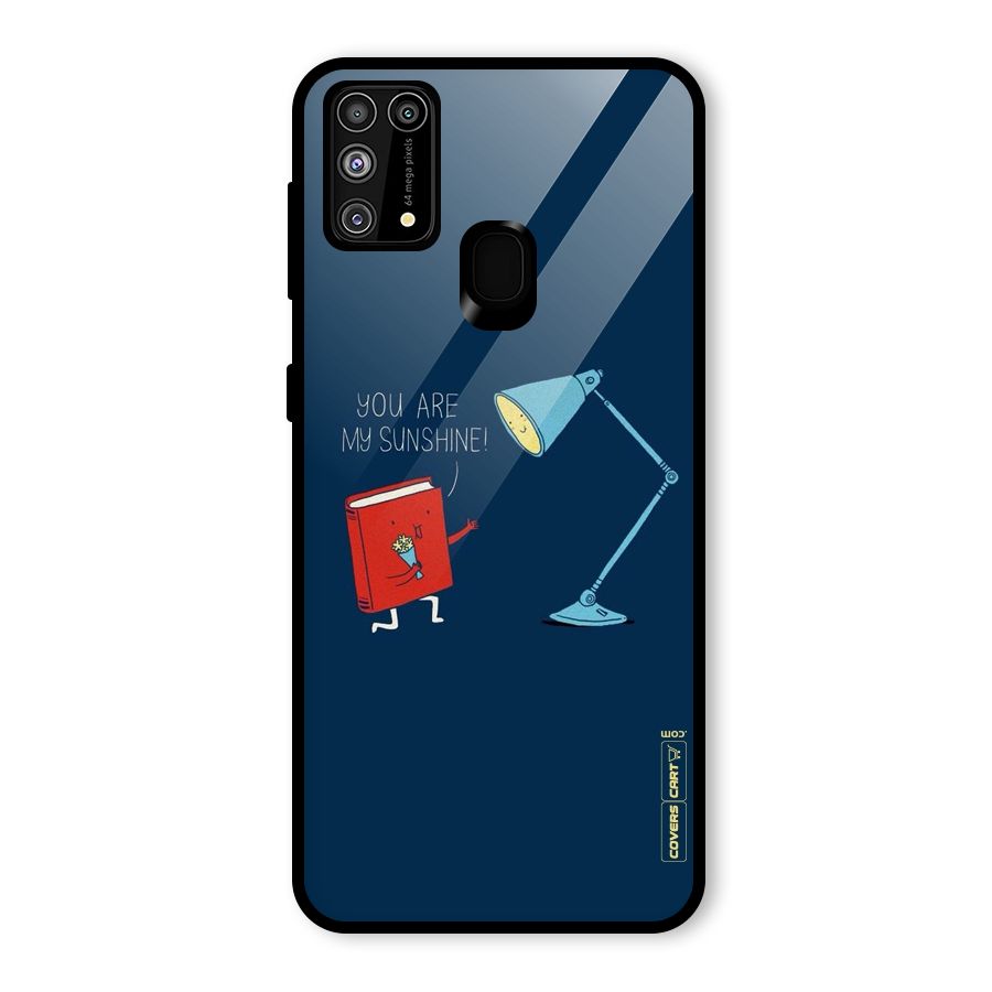 My Sunshine Glass Back Case for Galaxy F41