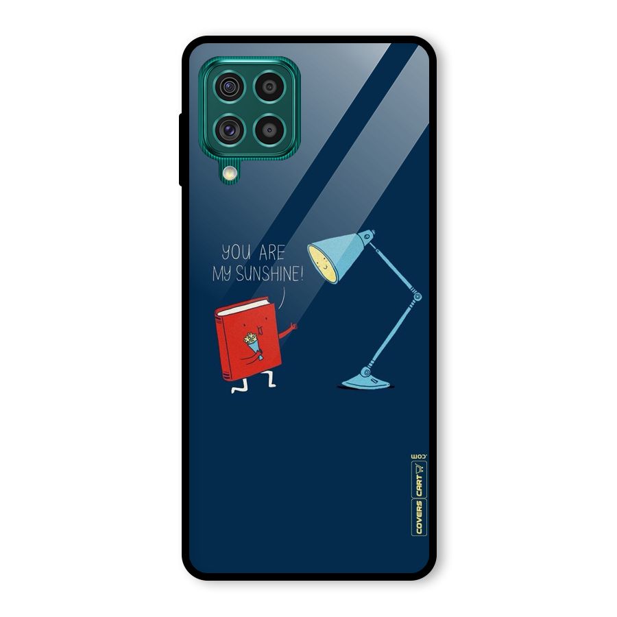 My Sunshine Glass Back Case for Galaxy F62