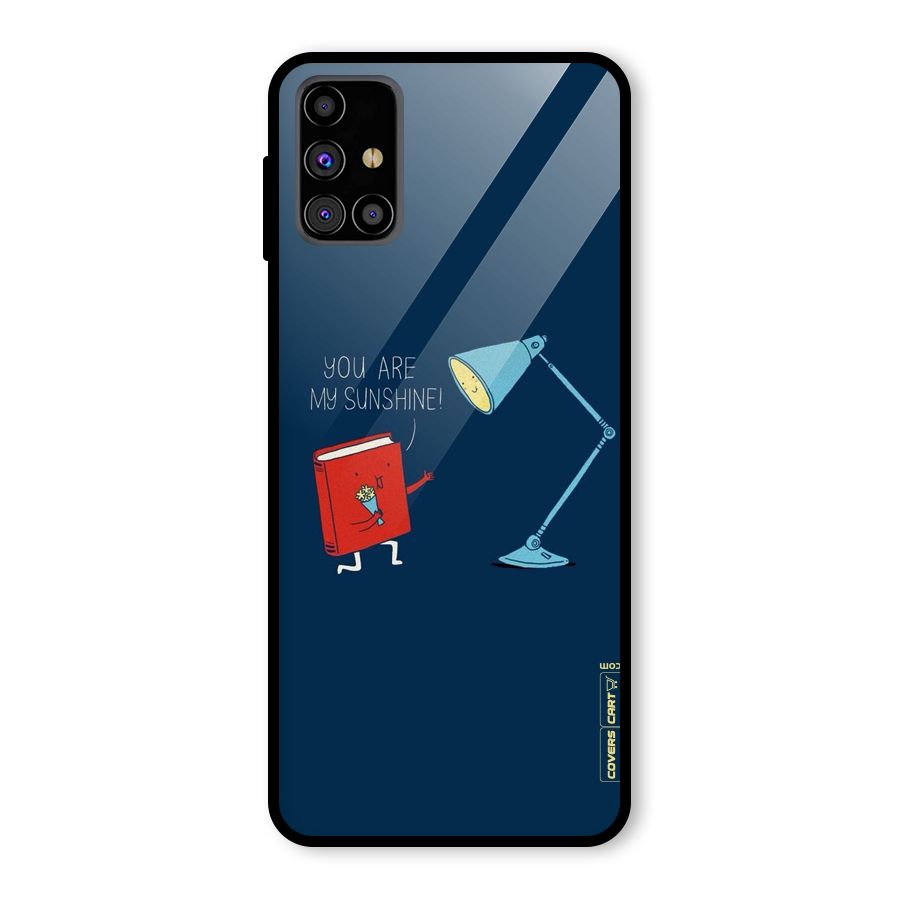 My Sunshine Glass Back Case for Galaxy M31s
