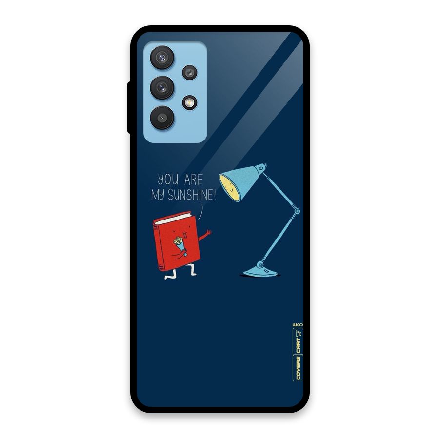 My Sunshine Glass Back Case for Galaxy M32 5G
